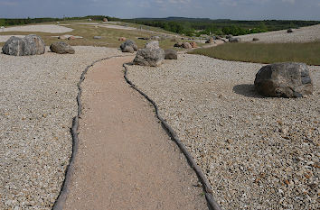 Steinlandschaft Lausitzer Findlingspark Nochten