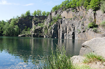 Felsen des Hochsteins in den Königshainer Bergen