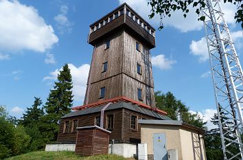Kapellenbergturm im Elstergebirge
