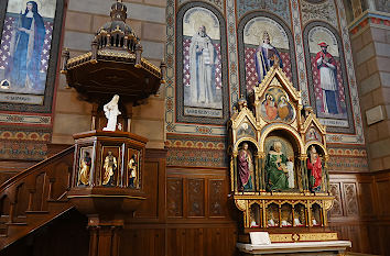 In der Klosterkirche im Kloster Marienthal