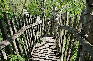 Hochweg im Abenteuerfreizeitpark an der Neiße