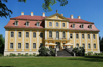 Gartenfront Schloss Rammenau