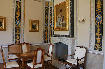 Prunkzimmer im Schloss Rammenau