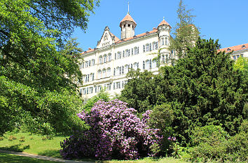 Gartenseite Schloss Waldenburg