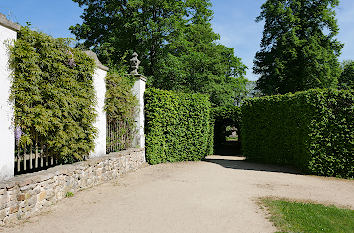 Heckengarten am Schloss Königshain