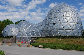 Eingangsgebäude Saurierpark Kleinwelka