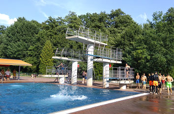 Sprungturm Freibad Gablenz Chemnitz