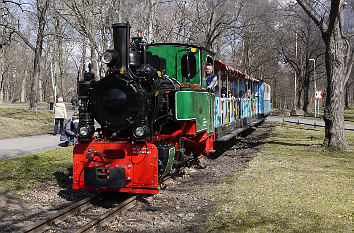 Parkeisenbahn Chemnitz mit Dampflok