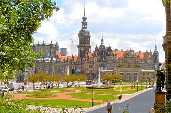 Theaterplatz in Dresden