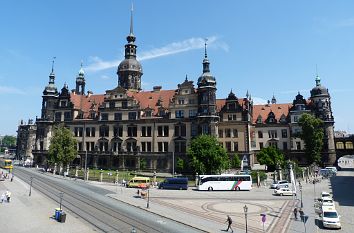 Residenzschloss Dresden Südwestansicht