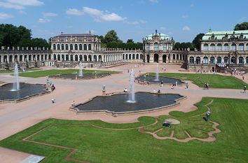 Innenhof Zwinger Dresden