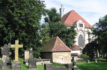 Nikolaifriedhof und Nikolaikirche in Görlitz