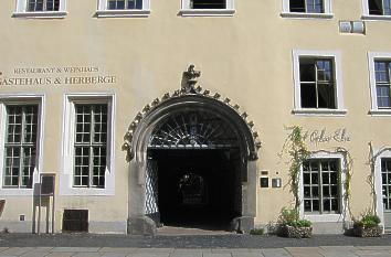 Flüsterportal am Untermarkt in Görlitz