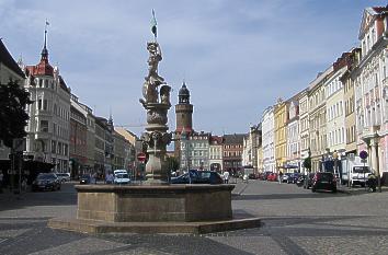 Obermarkt mit Reichenbacher Turm Görlitz