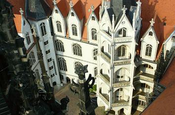 Gotische Fassade der Albrechtsburg