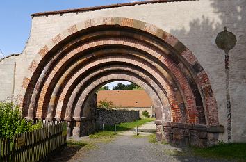 Romanisches Klosterportal Altzella