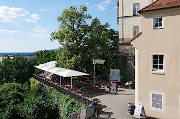 Biergarten am Sonnenstein in Pirna