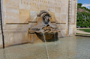 Brunnen im Schlossgarten Wackerbarth Radebeul