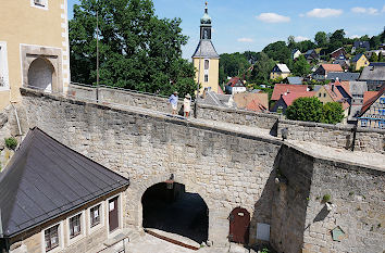 Brücke zur Burg Hohnstein