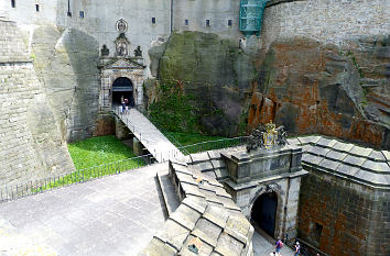 Eingang Festung Königstein