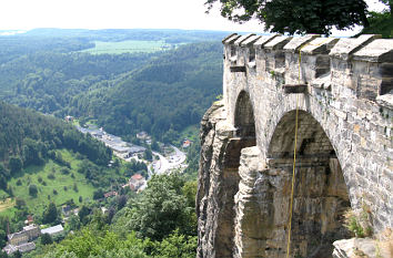 Blick von der Festung Königstein