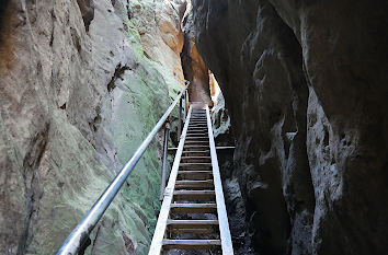 Wolfsschlucht am Wanderweg zum Hockstein