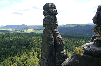 Barbarine auf dem Pfaffenstein