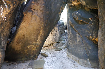 Felsengewirr auf dem Pfaffenstein