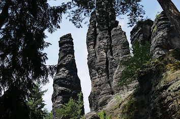 Tal der Felstürme Sächsische Schweiz