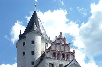 Mittelalterlicher Bergfried Schloss Schwarzenberg