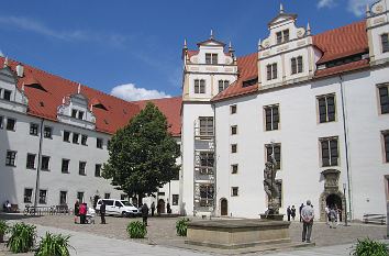 Innenhof Schloss Hartenfels
