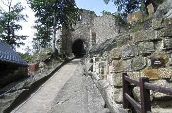 Vorburg Burg Oybin