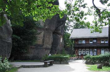 Gasthaus auf der Burg Oybin