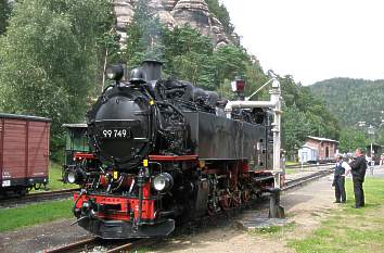 Zittauer Schmalspurbahn in Oybin