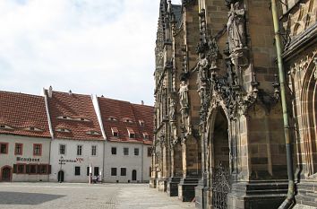 Priesterhäuser am Dom in Zwickau