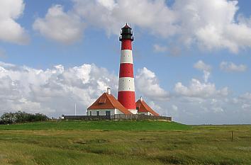 Leuchtturm Westerhever in Nordfriesland