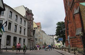 Große Straße in Flensburg