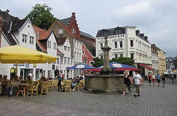 Nordermarkt in Flensburg