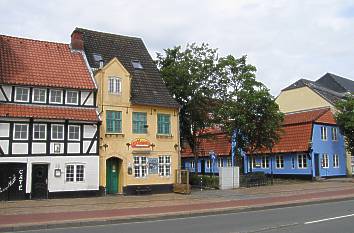 Schiffbrücke in Flensburg