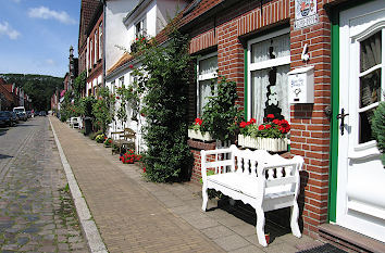 Historisches Wohnviertel in Friedrichstadt