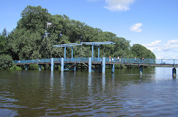 Holländische Blaue Brücke in Friedrichstadt