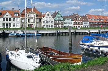 Binnenhafen in Glückstadt