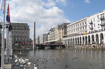 Kleine Alster und Alsterarkaden