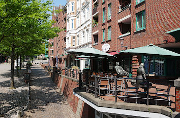 Skulpturen auf dem Altonaer Fischmarkt