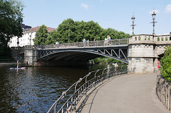 Schwanenwikbrücke Außenalster Hamburg