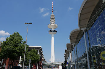 Fernsehturm in Hamburg an der Messe
