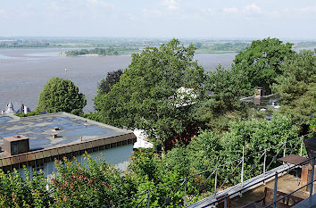 Blick vom Süllberg in Hamburg-Blankenese