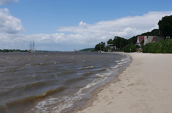 Elbstrand in Hamburg-Blankenese