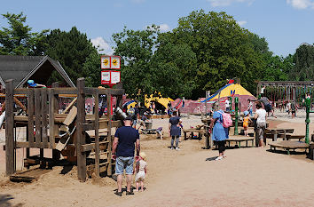 Kinderspielplatz im Planten un Blomen Hamburg