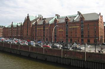 Hamburger Speicherstadt am Binenhafen